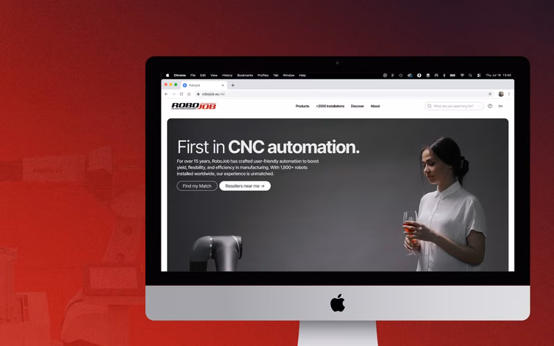 Robojob website
