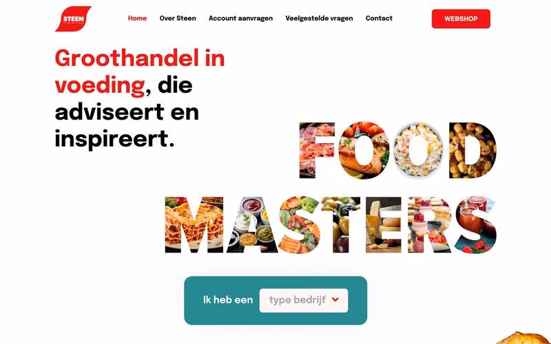 Homepage van Steen Foodmasters